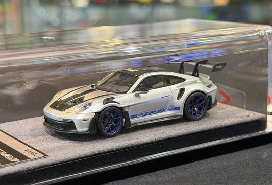VMB 1/64 Porsche 911 GT3RS (992) Metallic Silver 2026 HEC