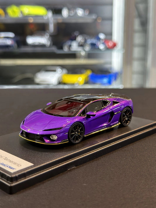 Looksmart 1/43 Lamborghini Temerario Alleggerita Package (Viola Pasifae)