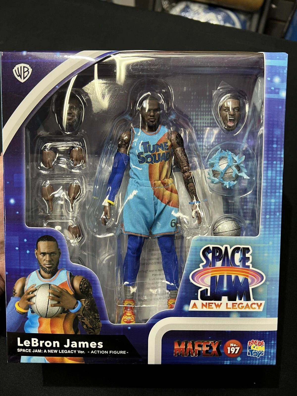 MAFEX Medicom Toy LeBron James (Space Jam A New Legacy) Action Figure