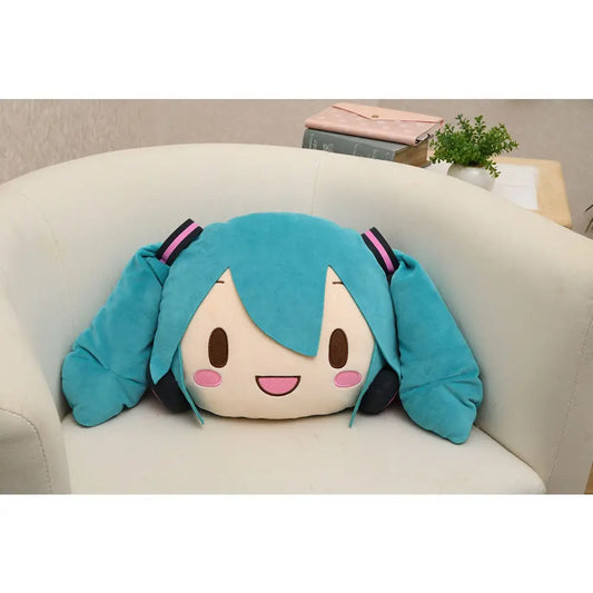 Hatsune Miku - Fluffy Squishy Face Cushion