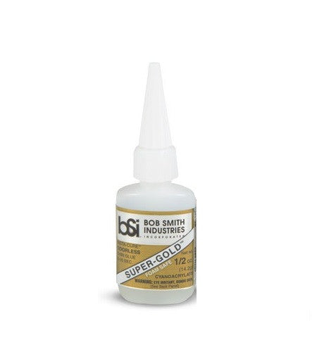 BSI - Super-Gold 1/2 OZ Bottle Adhesive