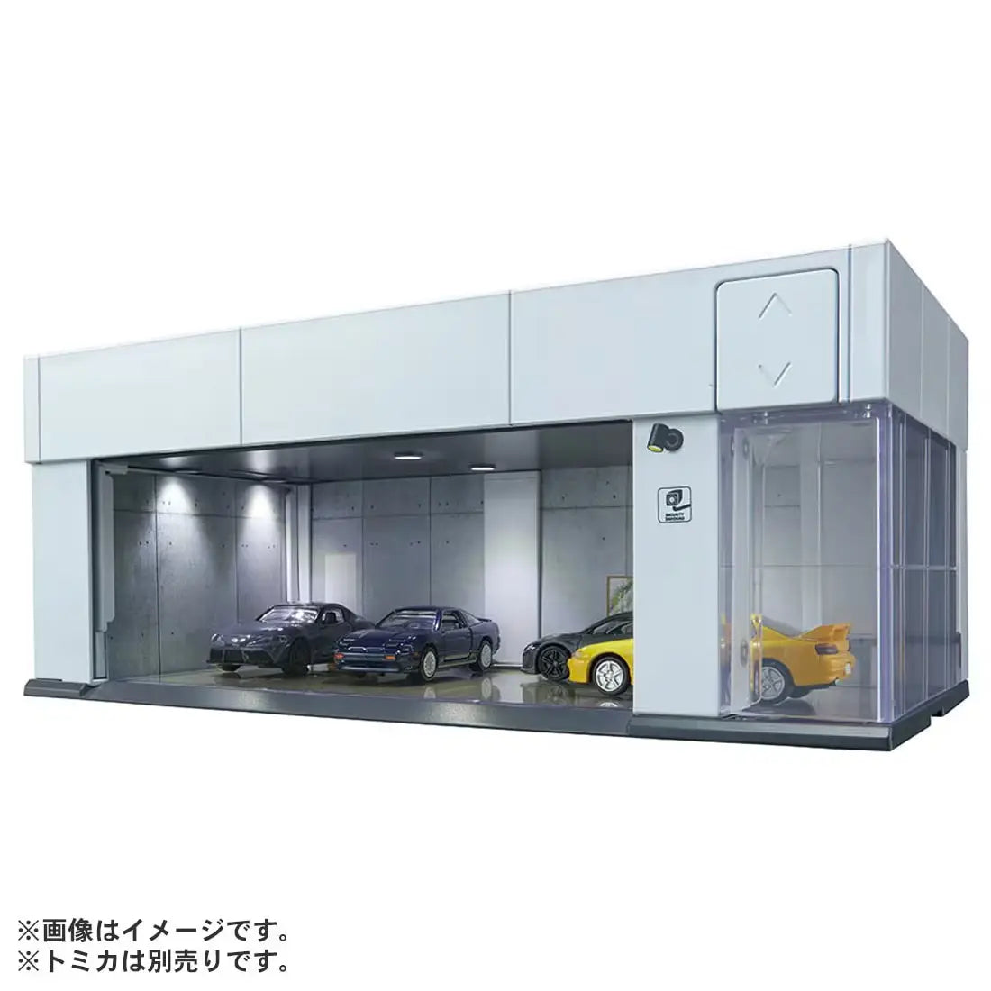 Tomica GARAGE Silver/White Standard Edition