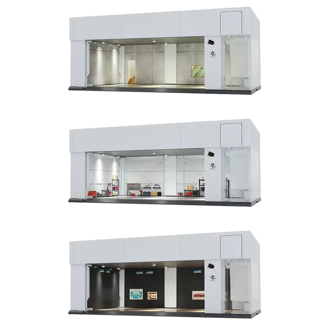 Tomica GARAGE Silver/White Standard Edition