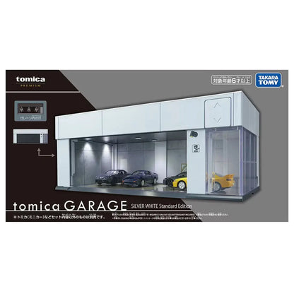 Tomica GARAGE Silver/White Standard Edition