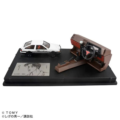 Tomica Premium Unlimited Steering View Initial D Toyota AE86 TRUENO (Volume 1)