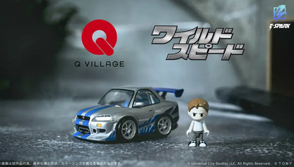 Takara Tomy QV-02 The Fast and the Furious - Nissan Skyline GT-R (R34)