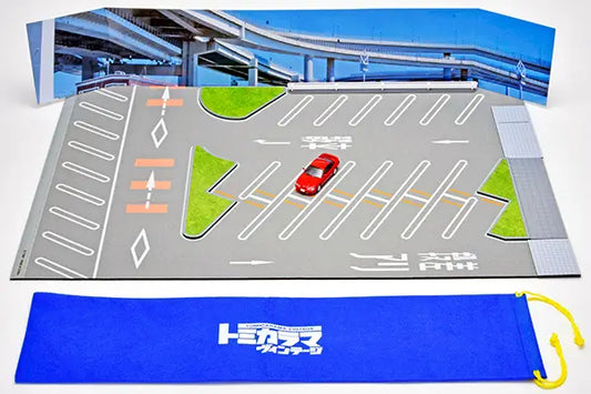 Tomicarama Vintage Daikoku Parking Area Mat A (Nissan Silvia Q's Aero 95 Year Included)