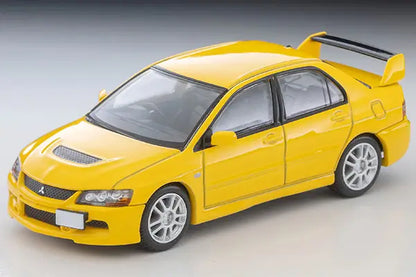 Tomica Limited Vintage - Mitsubishi Lancer Evolution IX GSR (Yellow) 2005 - LV-N376a