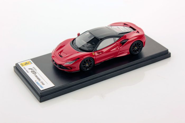 Looksmart 1/43 Ferrari F8 Tributo (Rosso Corsa Met. with Roof Nero DS)