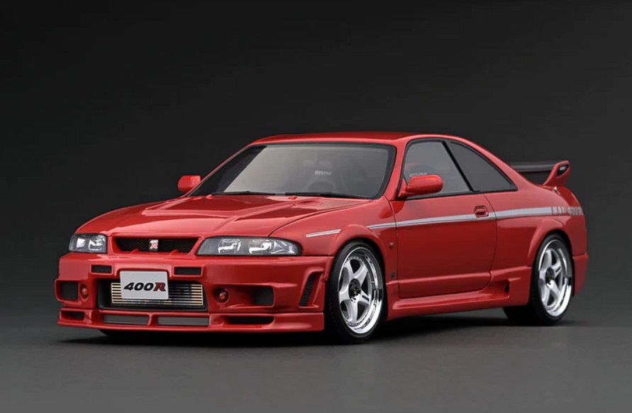 IG2253 Nissan Nismo R33 GT-R 400R Red 1/18 Ignition Model