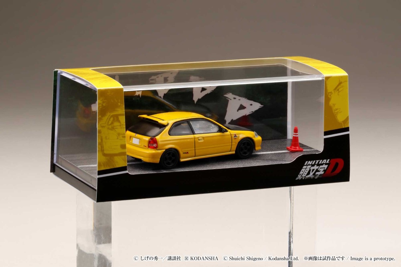 Hobby Japan Honda Civic (EK9) Initial D 1/64 – Chigun Hobbies