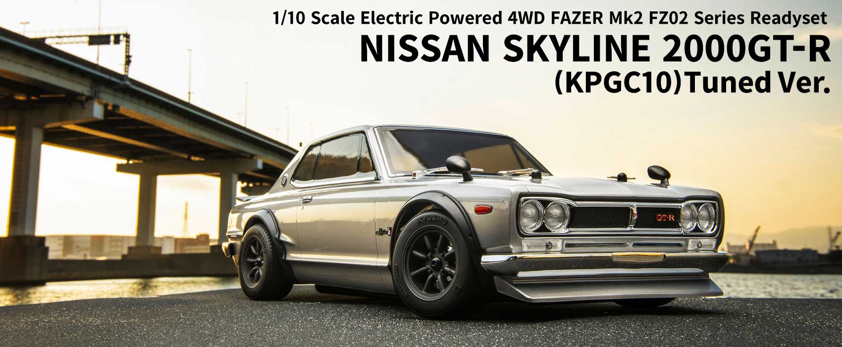 1/10 Scale Radio Controlled Electric Powered 4WD FAZER Mk2 FZ02