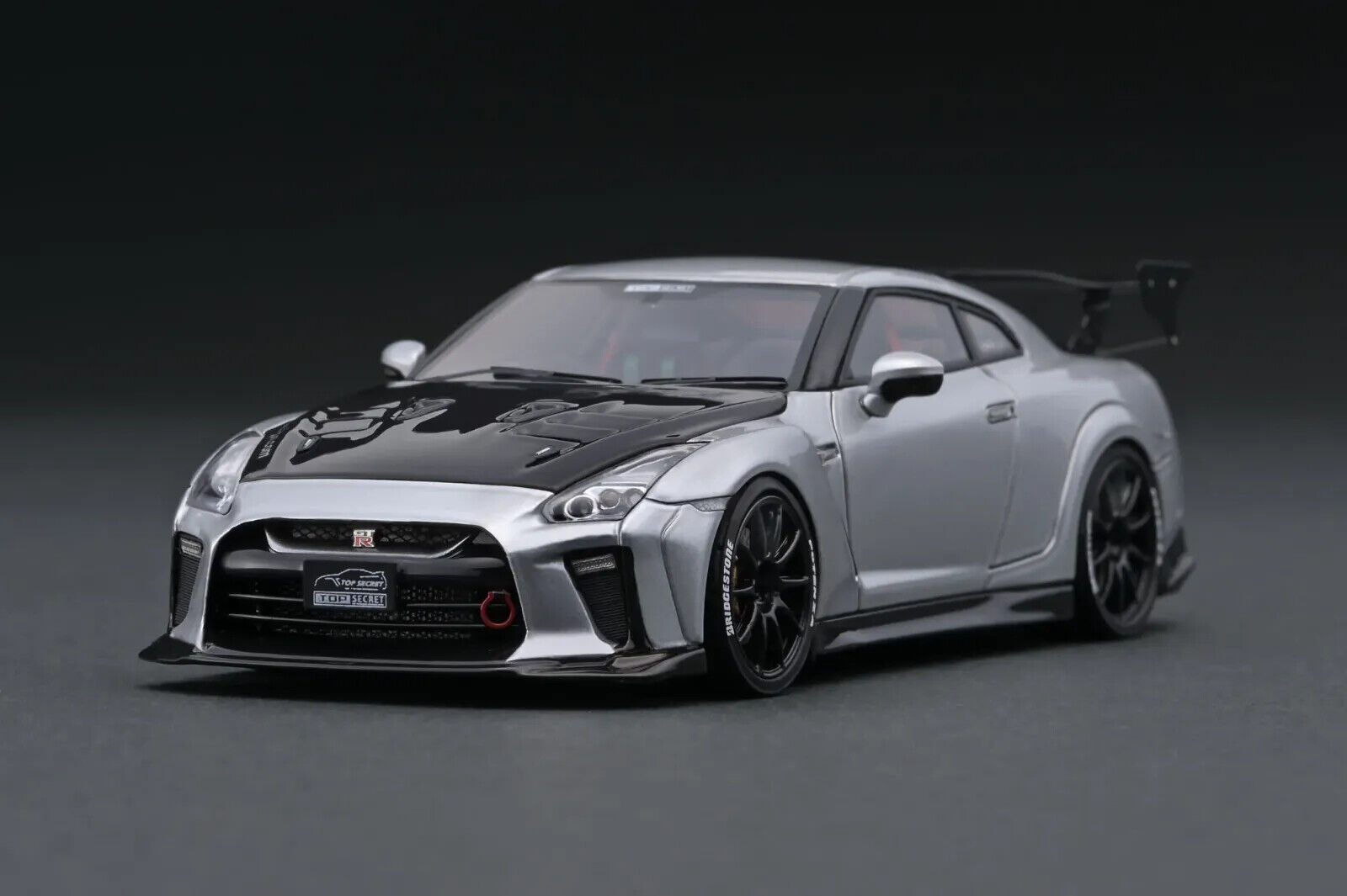 IG1539 Ignition Model 1/43 Top Secret GT-R (R35) Silver