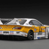 IG2919 LB-Super Silhouette S15 SILVIA White/Yellow 1/18 Ignition Model - Image 3