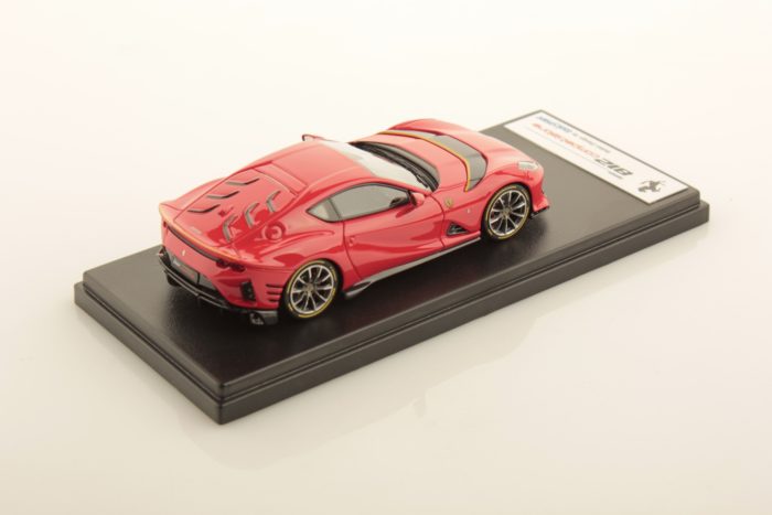 Looksmart 1/43 Ferrari 812 Competizione (Rosso Scuderia w/ Yellow Lines) LS530E - Image 2