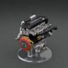 IG3031 PANDEM Nissan GT-R (BCNR33) Silver w/ RB26 Engine 1/18 Ignition Model **Sold Out** - Image 4