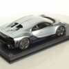 MR Collection 1/18 Bugatti Chiron Profilée (Argent Atlantique/Blue Royale Carbon) - Image 2