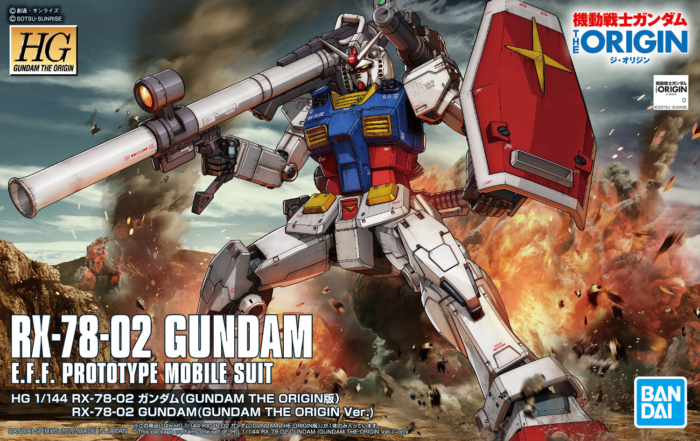 HG 1/144 RX-78-02 'The Origin Ver.'