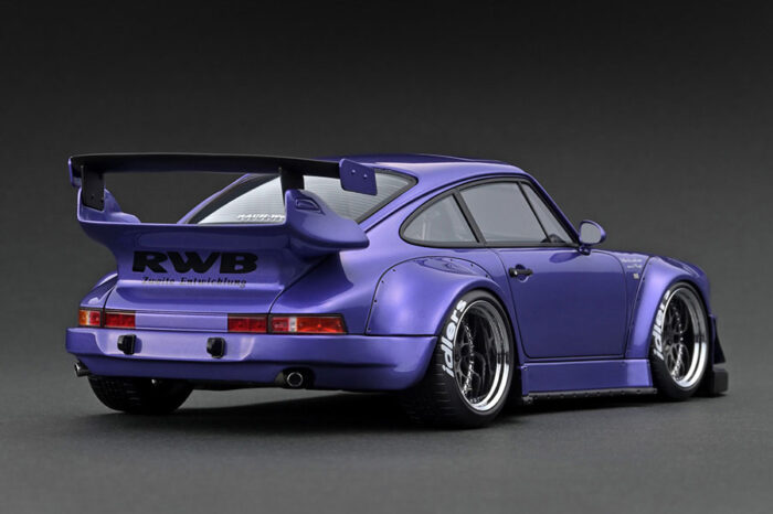 IG3619 1/18 Ignition Model Porsche RWB 930 - Purple - Image 2