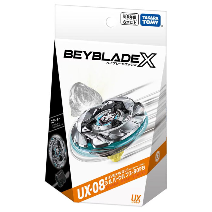 Beyblade X (UX-08) Starter Silver Wolf 3-80FB