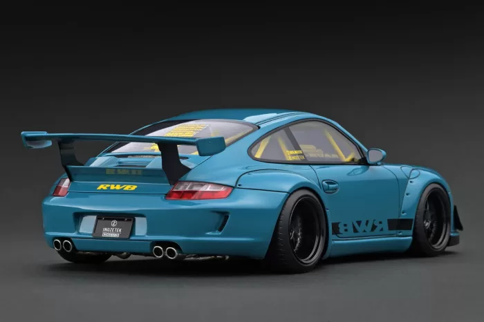 IG3249 Porsche RWB 997 (Green) 1/18 Ignition Model - Image 2