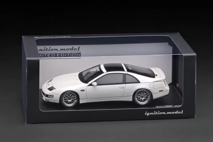 IG3419 Nissan Fairlady Z 300ZX (Z32) 2+2 (Pearl White) 1/18 Ignition Model - Image 3