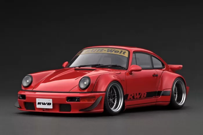 (ETA Mid-Feb) IG3636 Porsche RWB 964 (Red) 1/18 Ignition Model