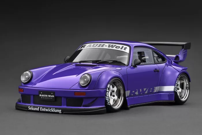 (Q3 2025 Pre-Order) IG3698 Porsche RWB 930 Purple 1/18 Ignition Model