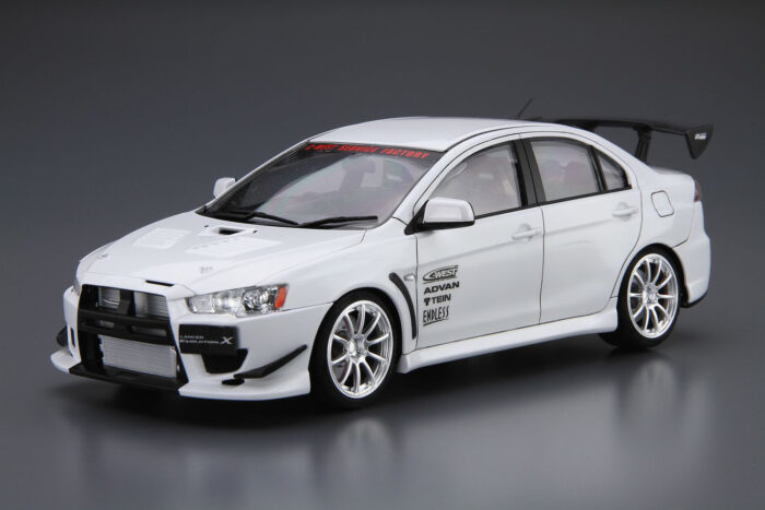 Aoshima 1/24 C-WEST CZ4A Lancer Evolution X '07 (Mitsubishi) - Image 2