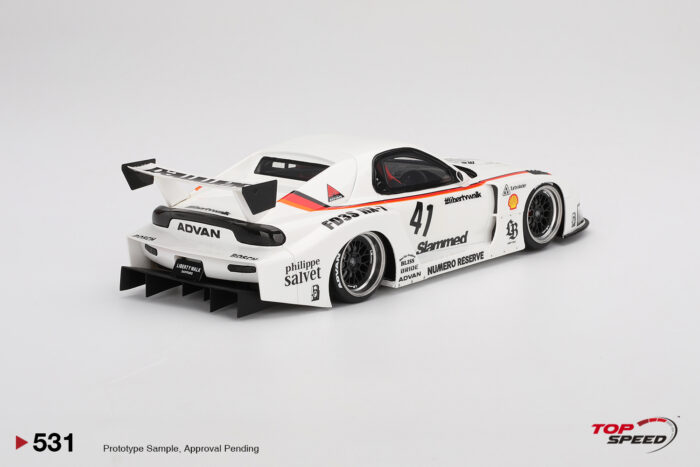 TopSpeed 1/18 Mazda RX-7 LB-Super Silhouette #41 Numero Reserve - Image 2