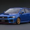 IG3609 SUBARU WRX (CBA-VAB) STI (Blue Metallic) 1/18 Ignition Model