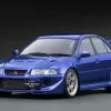 IG3665 Mitsubishi Lancer Evo VI GSR T.M.E (CP9A) Blue Met. 1/18 Ignition Model